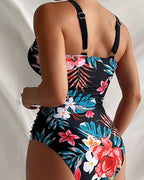 Janet | Chic Floral One-Piece
