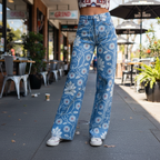 Viola™ - Boho Comfortable Wide-Leg Trousers