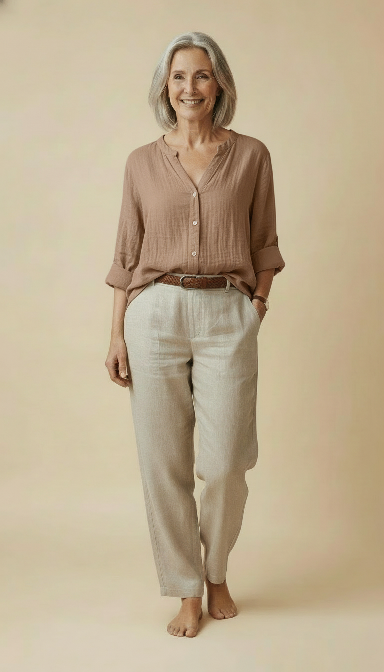 Fayo™ - Breezy Day V-neck Top