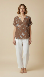 Ellie™ - Vintage Relaxed Blouse