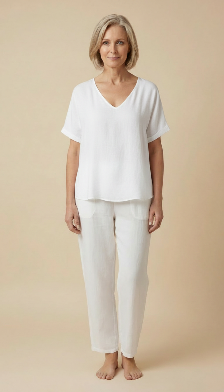 Sasha™ - Soft Loose-fit Tummy-covering Shirt