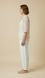 Lily™ - Floral Button-up Blouse