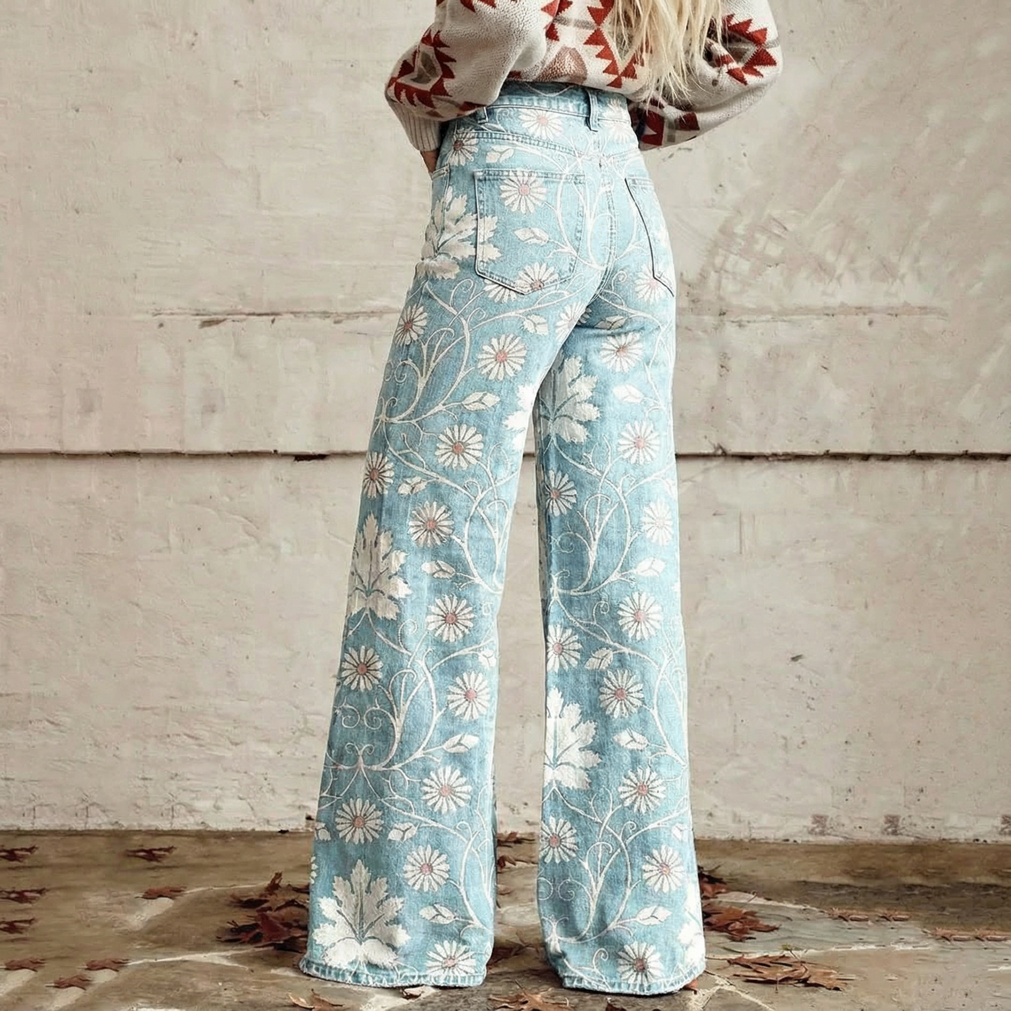 Mary™ - Vintage Inspired Boho Trousers