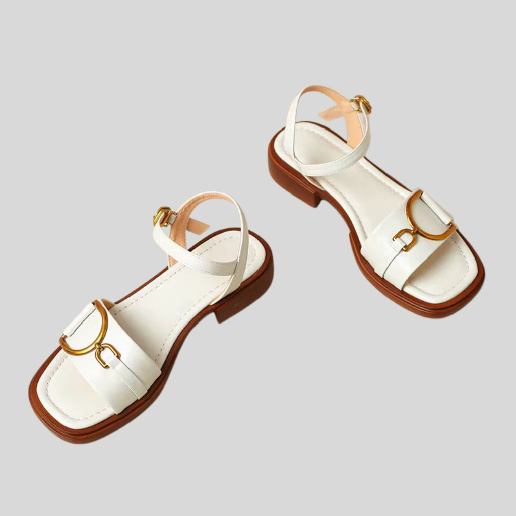 Marie™ Retro Buckle Sandals