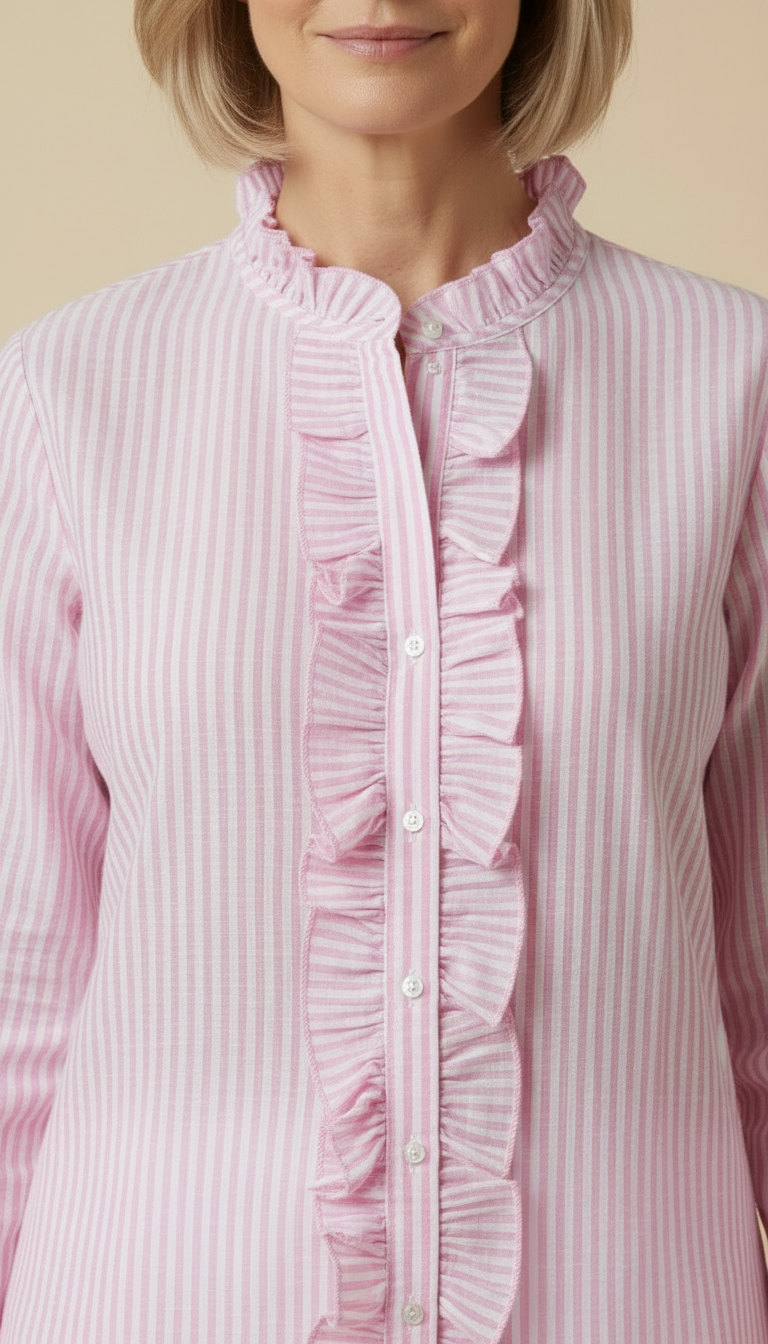 Aurora™ - Ruffle Long Sleeve Shirt