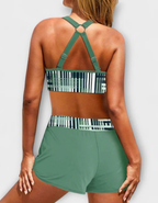 Janelle | High-Waisted Ribbed Bikini