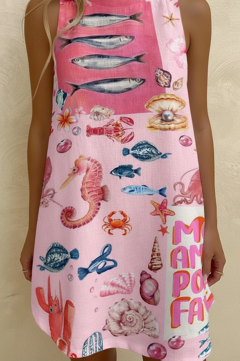 Mirava Linen Mini Dress