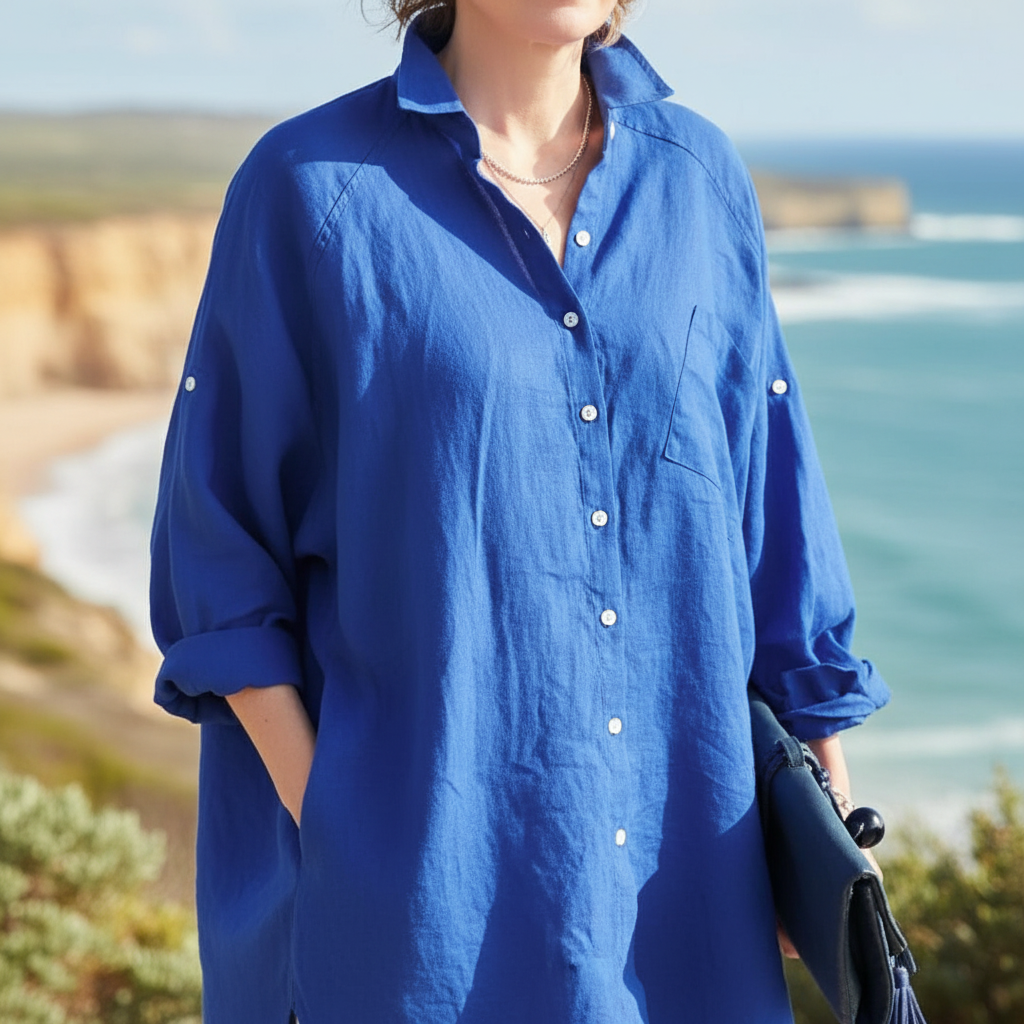 Wena™ Oversized Linen Shirt