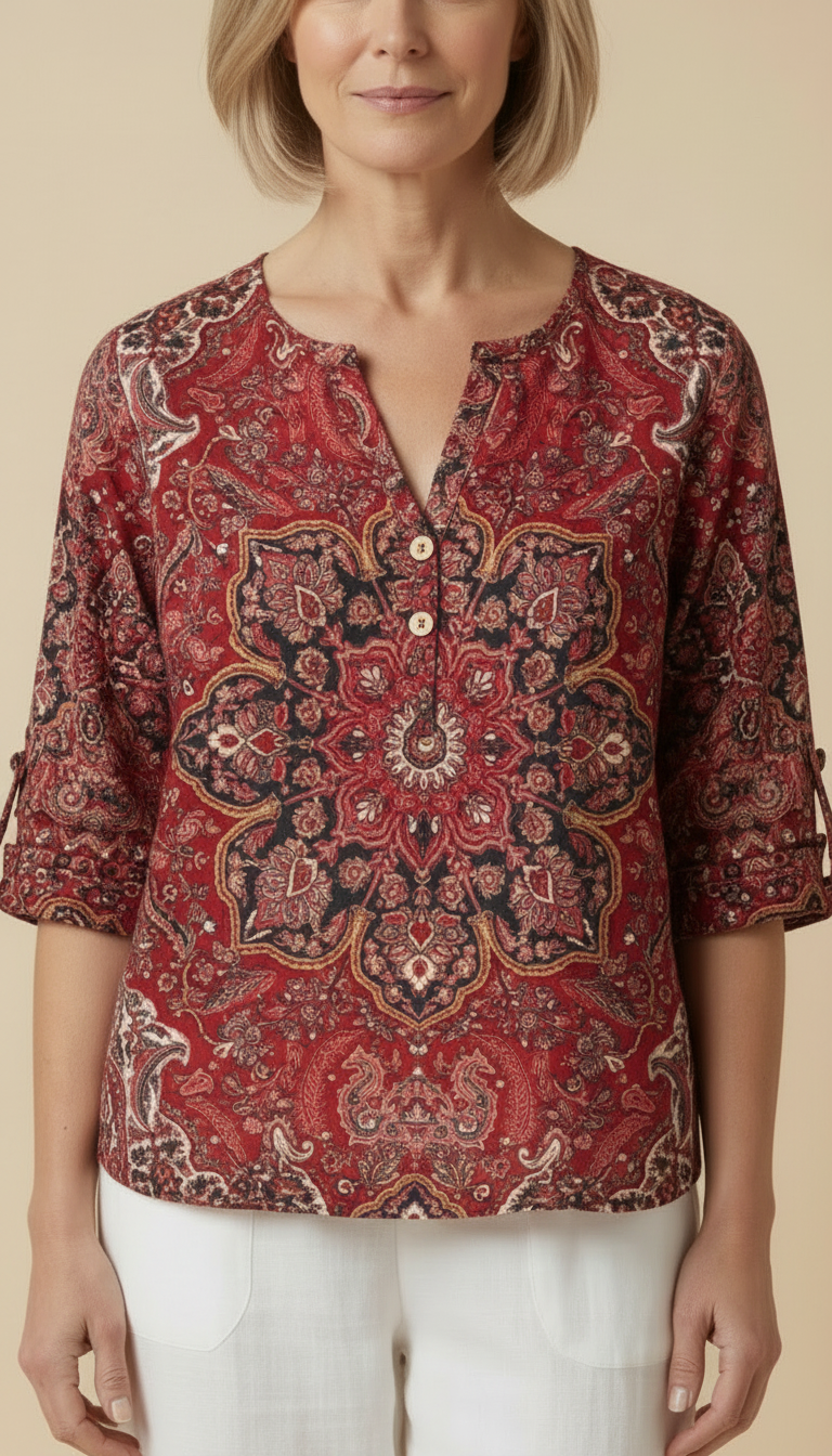 Joan™ - Floral Print Blouse
