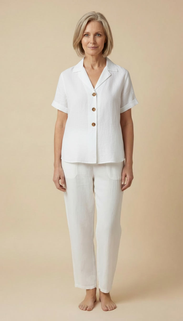 Lois™ - Elegant Plain Blouse