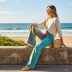 Marcella™ - Boho Travel-Ready Wide-Leg Pants