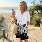 Calla | Elegant Floral Midi Dress