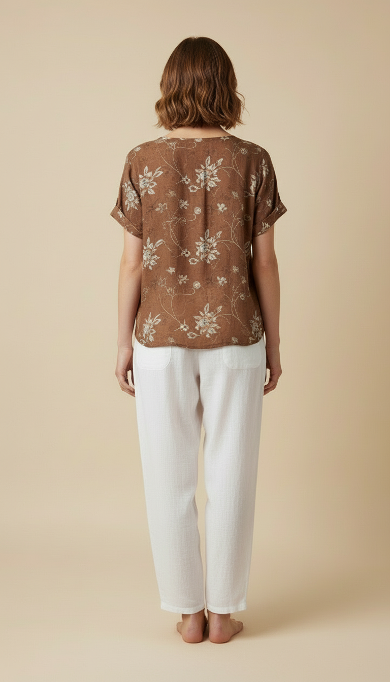 Ellie™ - Vintage Relaxed Blouse