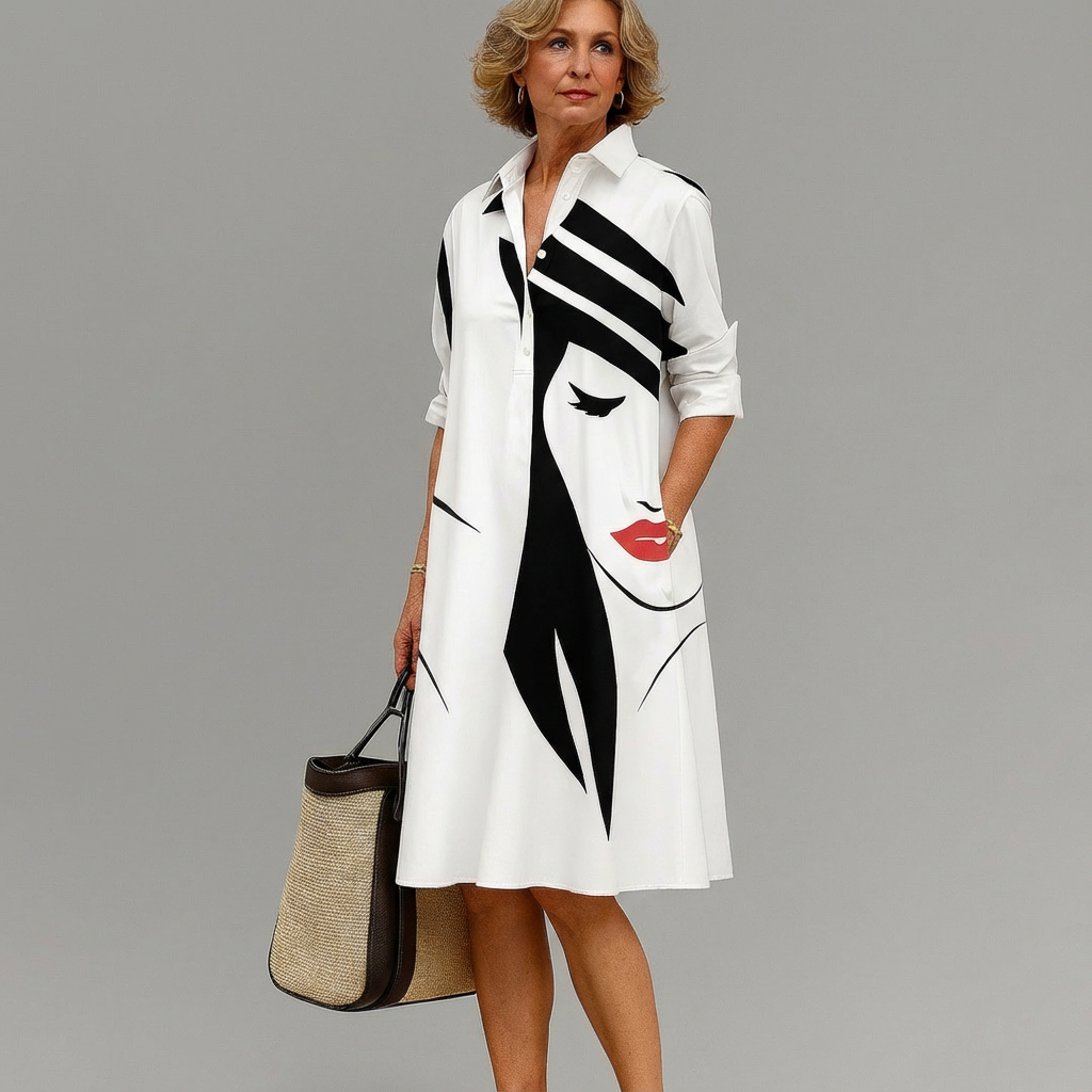 Cara | Sophisticated Midi Dress for Special Events