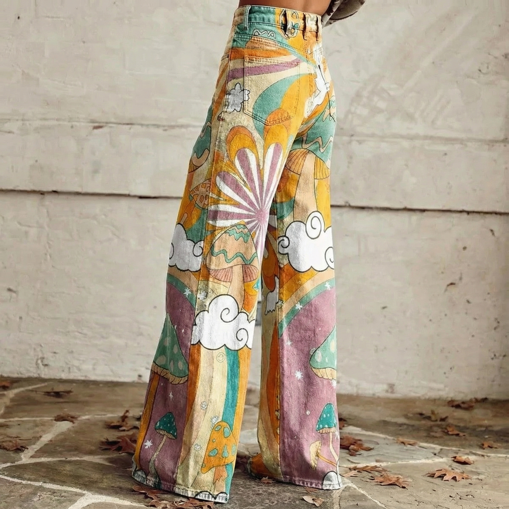 Daniela™ - Boho Casual Wide-Leg Trousers