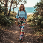 Monika™ - Boho Relaxed Floral Pants