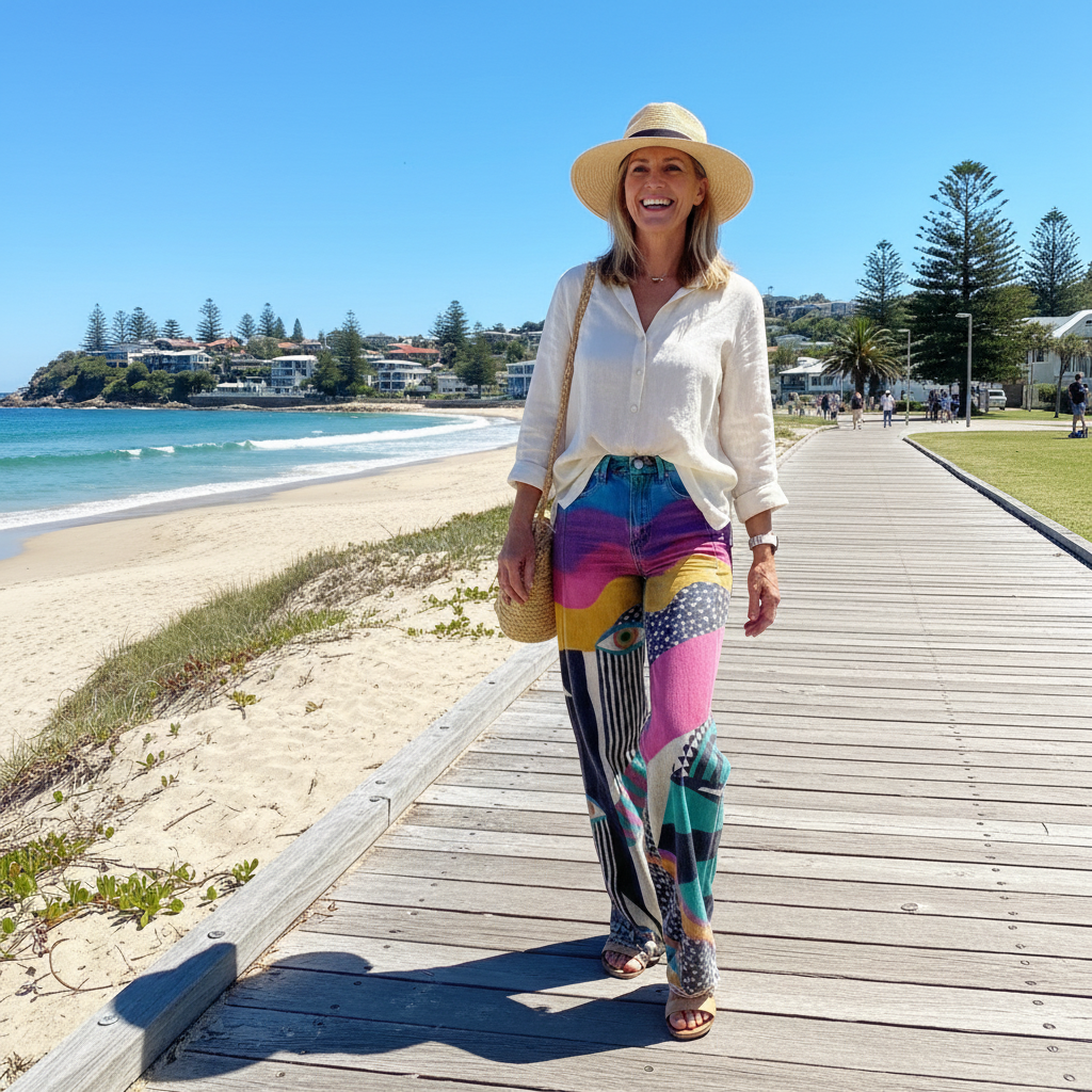 Emilia™- Boho Relaxed Fit Vintage Trousers