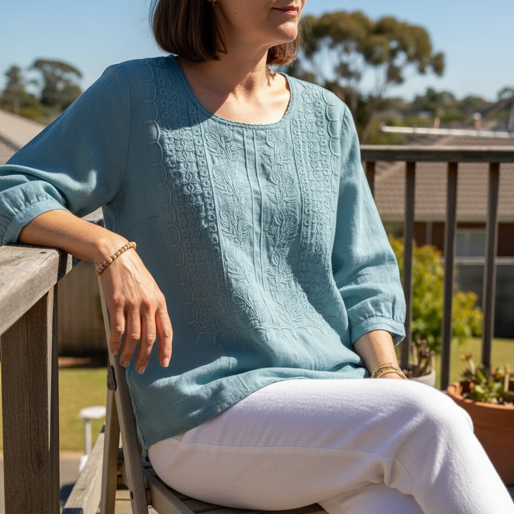Maeve™ - Relaxed Lightweight Spring Blouse