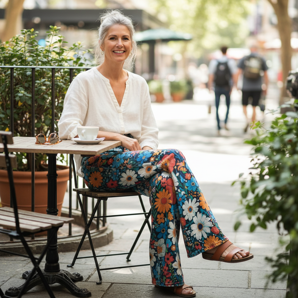 Lilia™ - Boho Breezy Wide-Leg Pants