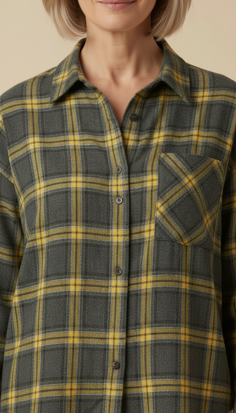 Wren™ - Relaxed Fit Womens Shirt With Elegance