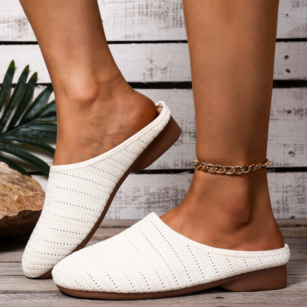 Helen™ Knit Slip-On Slippers Sandals