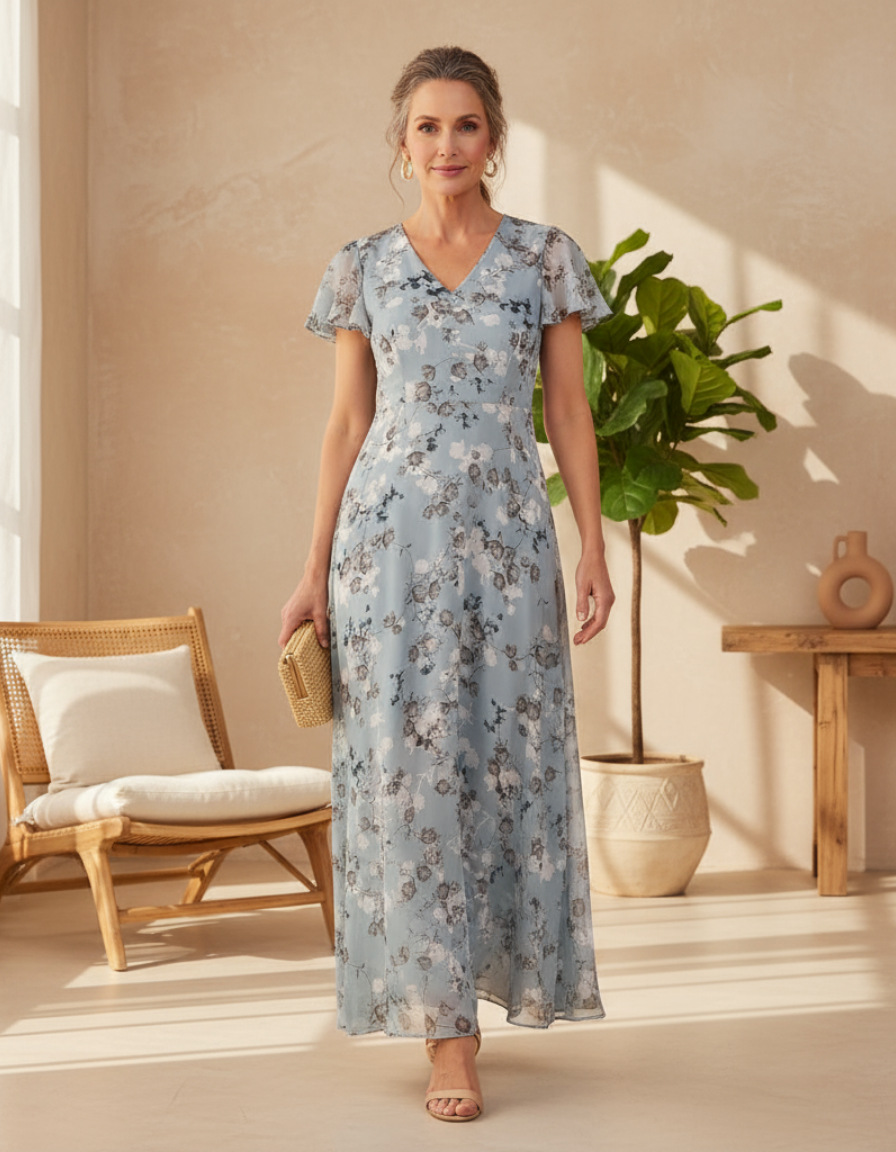 Alira | Flowy Tummy-Flattering Dress