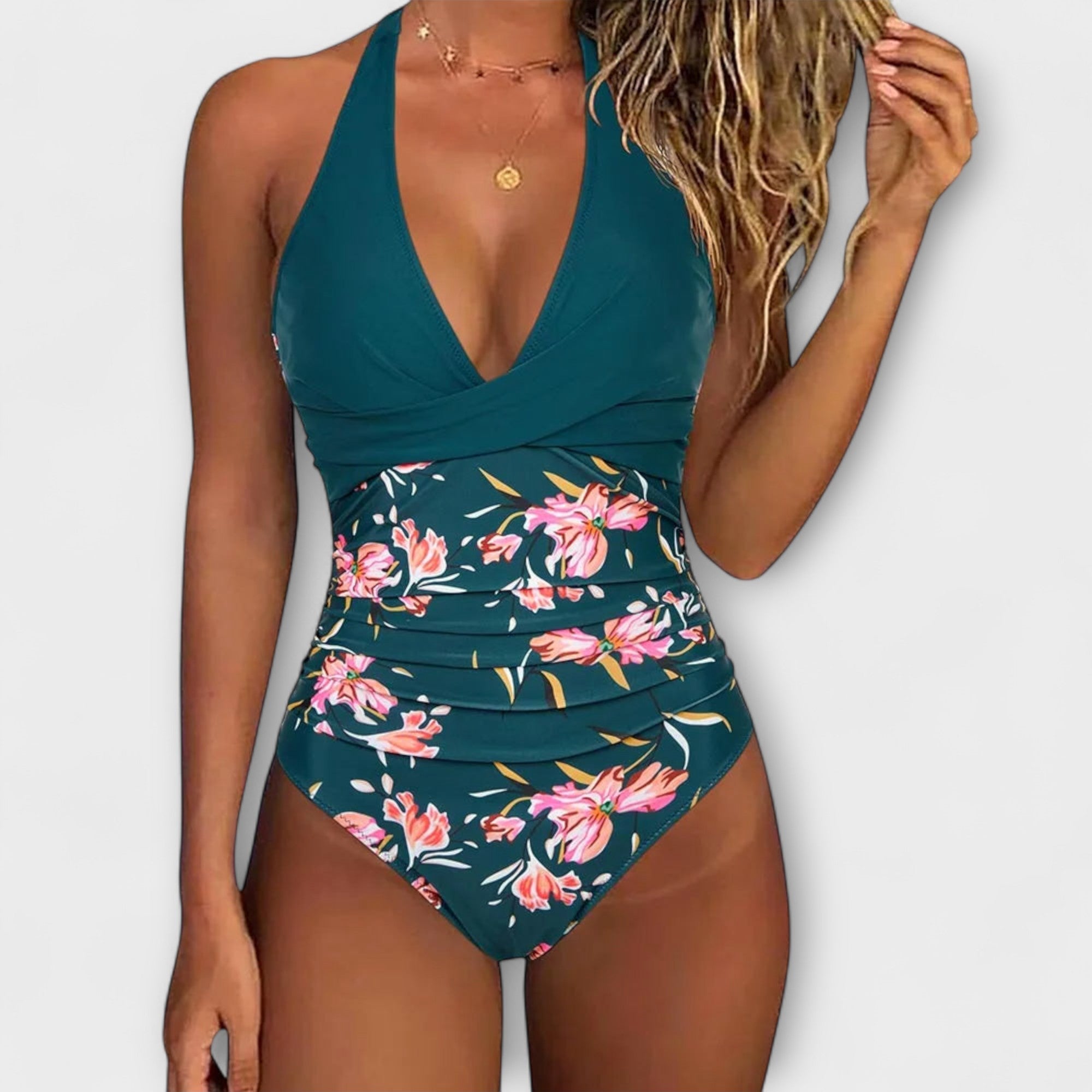 Florence | Stylish V-Neck Swimsuit for Women