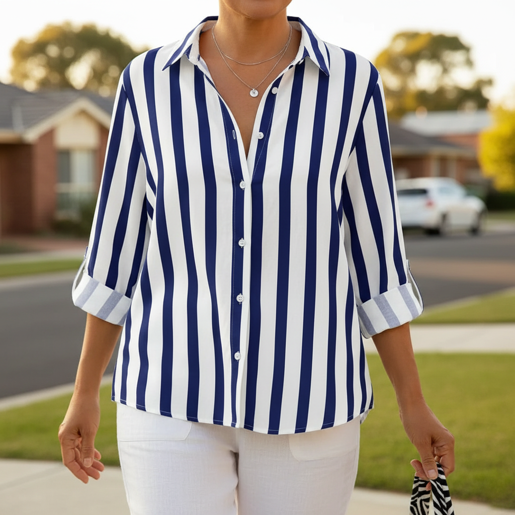 Madeleine™ - Relaxed Blouse With Effortless Style