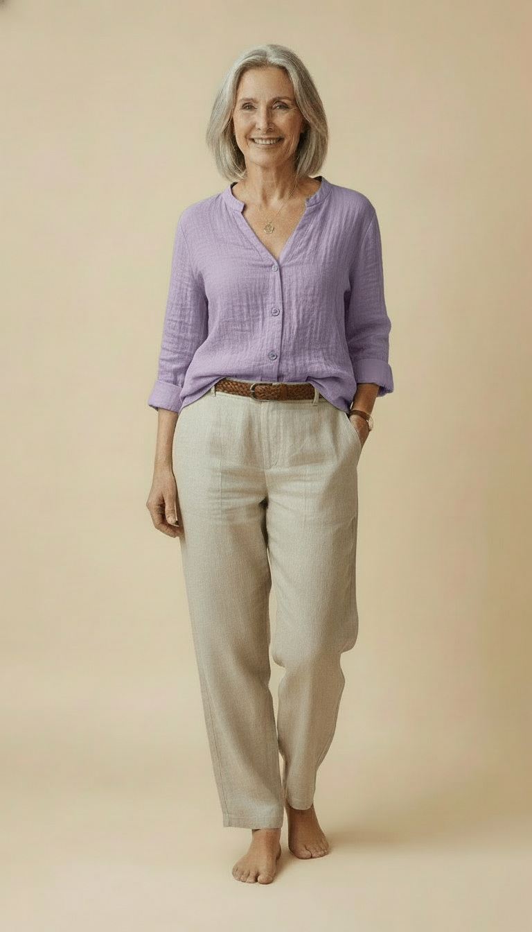 Fayo™ - Breezy Day V-neck Top