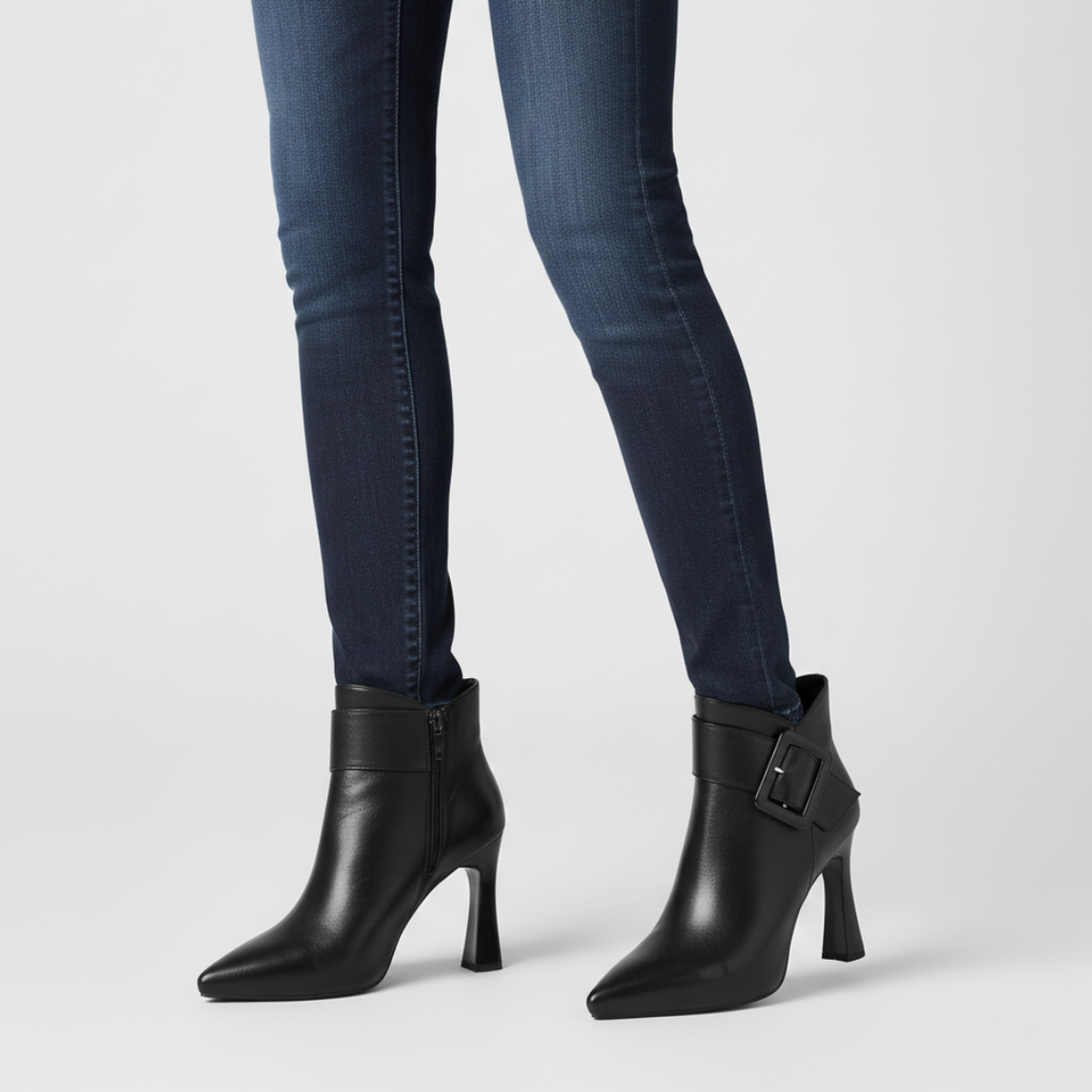 Aveline™ Buckle Heel Boots