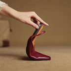 Juliet™ Genuine Leather Slingback Flats