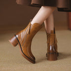 Ardellia™ Zip-Detail Block Heel Boots