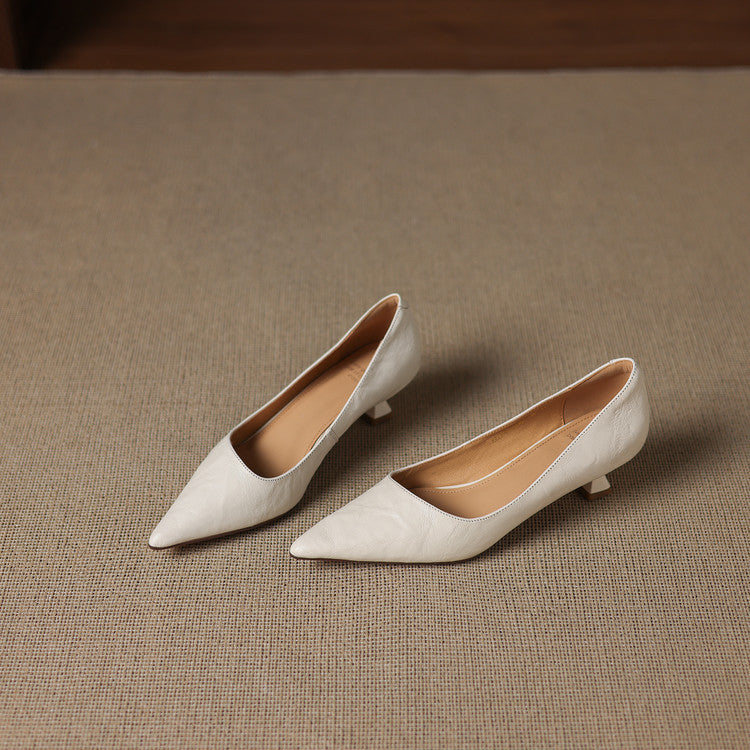 Elisoria™ Low-Heel Pointed Toe Pumps