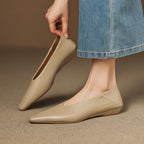 Emor™ Genuine Leather Flats