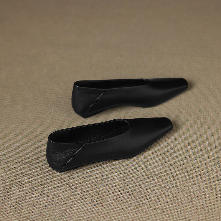 Emor™ Genuine Leather Flats