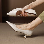 Elisoria™ Low-Heel Pointed Toe Pumps