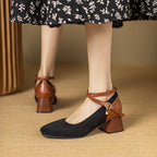 Avira™ Suede Slingback Heels
