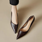 Elisoria™ Low-Heel Pointed Toe Pumps