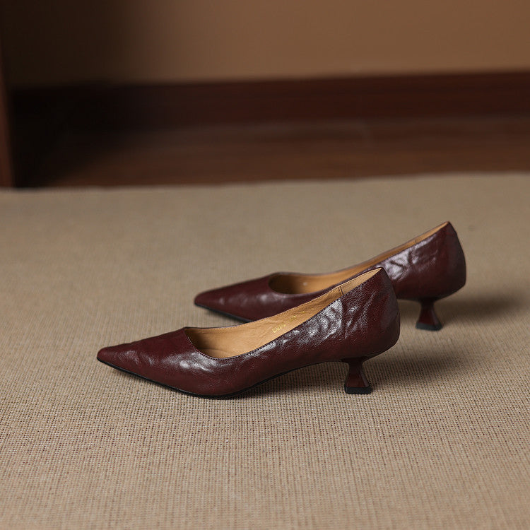 Elisoria™ Low-Heel Pointed Toe Pumps