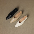 Emor™ Genuine Leather Flats