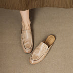 Laverne™ Classic Leather Mule Loafers