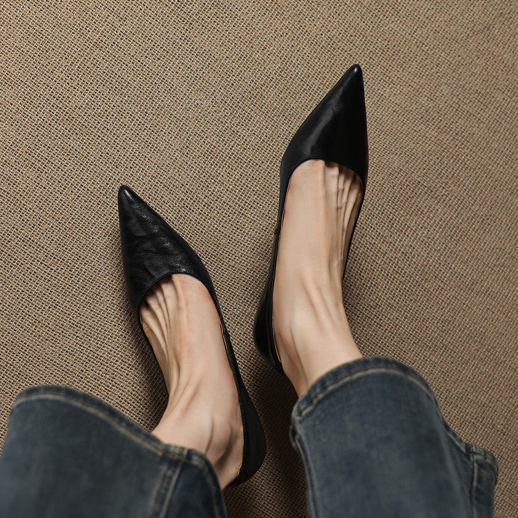 Elisoria™ Low-Heel Pointed Toe Pumps
