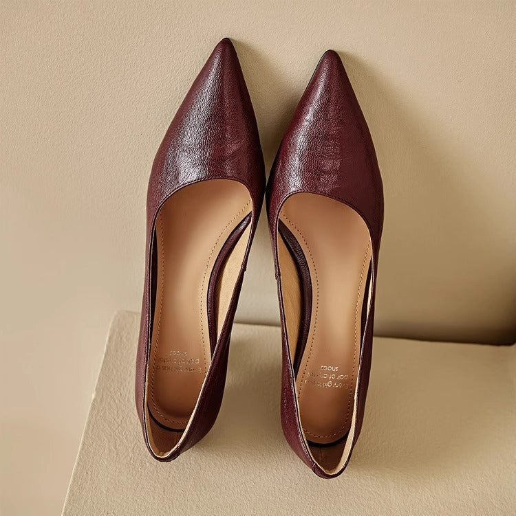 Elisoria™ Low-Heel Pointed Toe Pumps