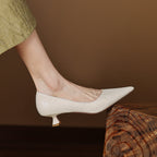 Elisoria™ Low-Heel Pointed Toe Pumps