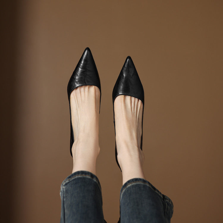 Elisoria™ Low-Heel Pointed Toe Pumps