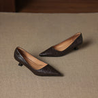 Elisoria™ Low-Heel Pointed Toe Pumps