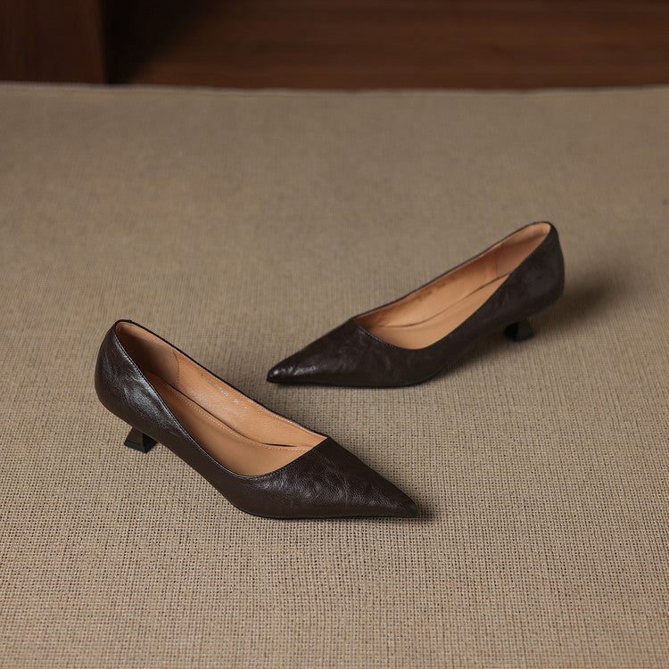 Elisoria™ Low-Heel Pointed Toe Pumps