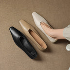 Emor™ Genuine Leather Flats