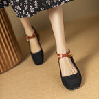 Avira™ Suede Slingback Heels