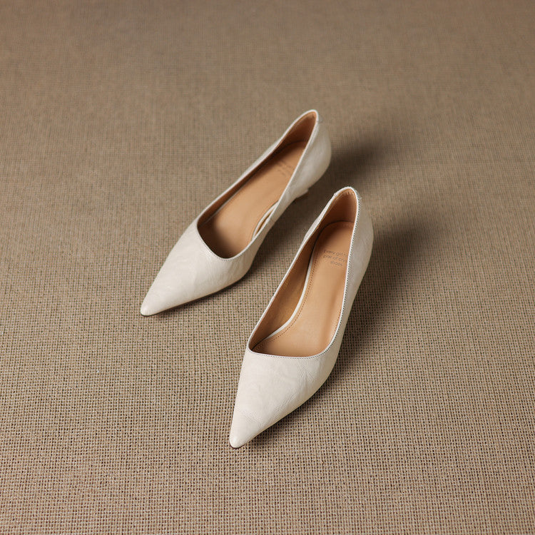 Elisoria™ Low-Heel Pointed Toe Pumps